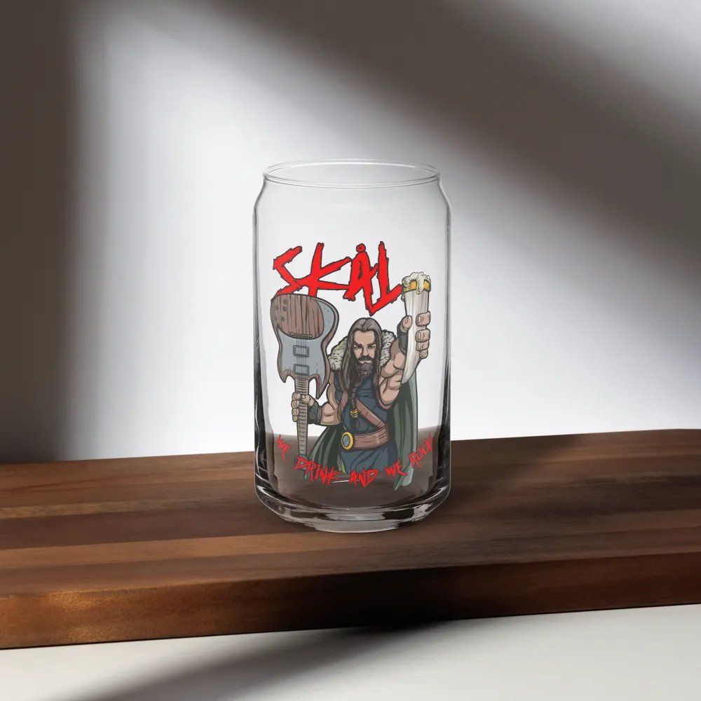 Viking Rock Cheers Can Glass product image (2)