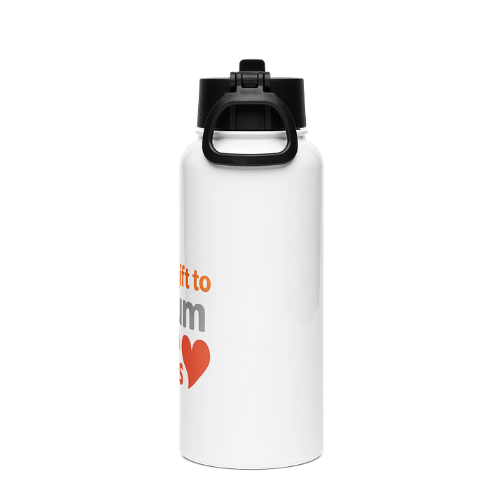 Heartfelt Kiss Stainless Steel Water Bottle product image (2)
