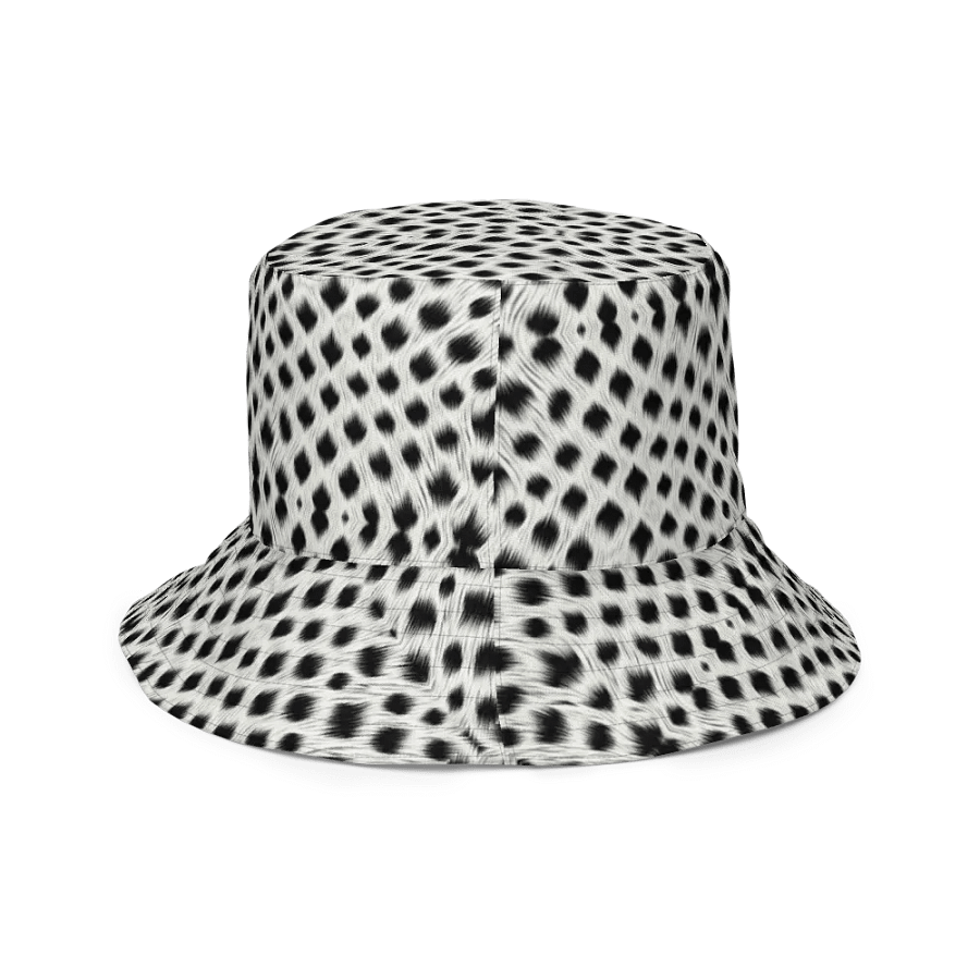 "The Leopard Can't Change Its Spots" Reversible Bucket Hat product image (4)