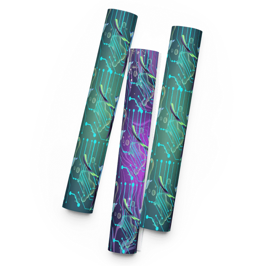 Stylish meta design wrapping paper product image (5)