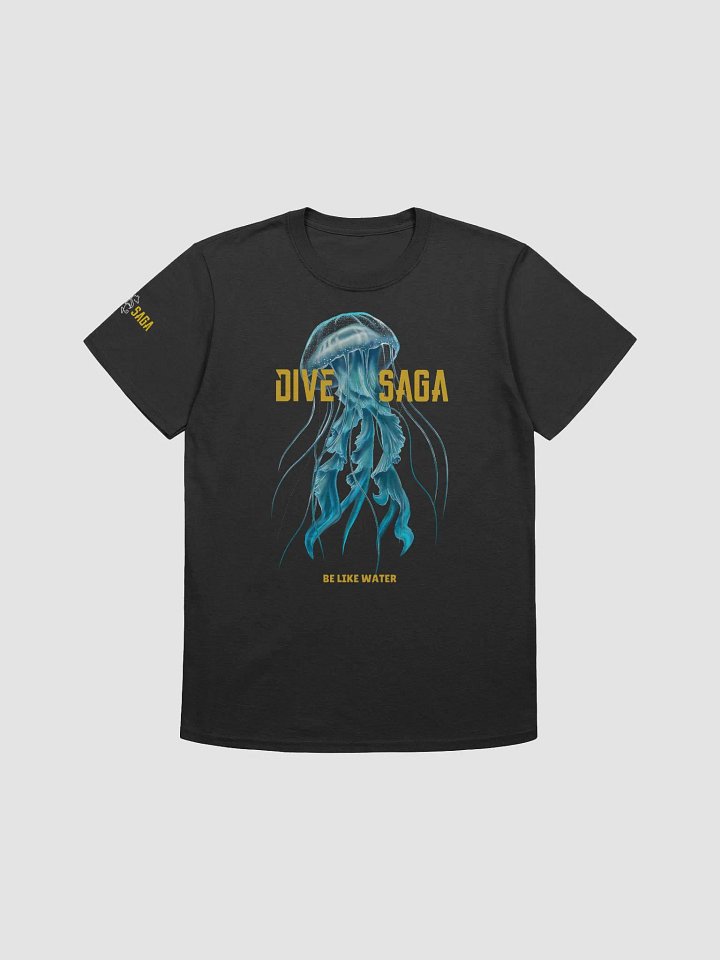 DiveSAGA 'Be like water' Jellyfish shirt product image (1)