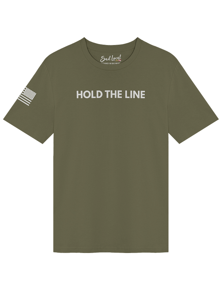 HOLD THE LINE All Cotton Tee product image (1)