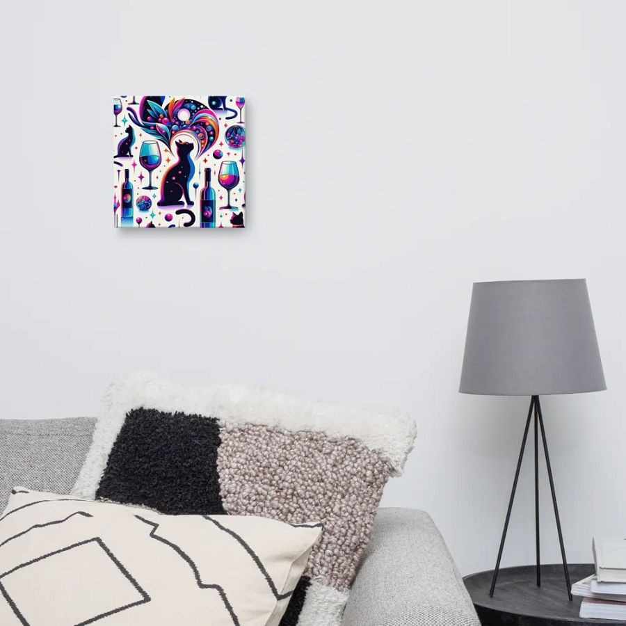 Canvas (in): Cats and Wine product image (10)