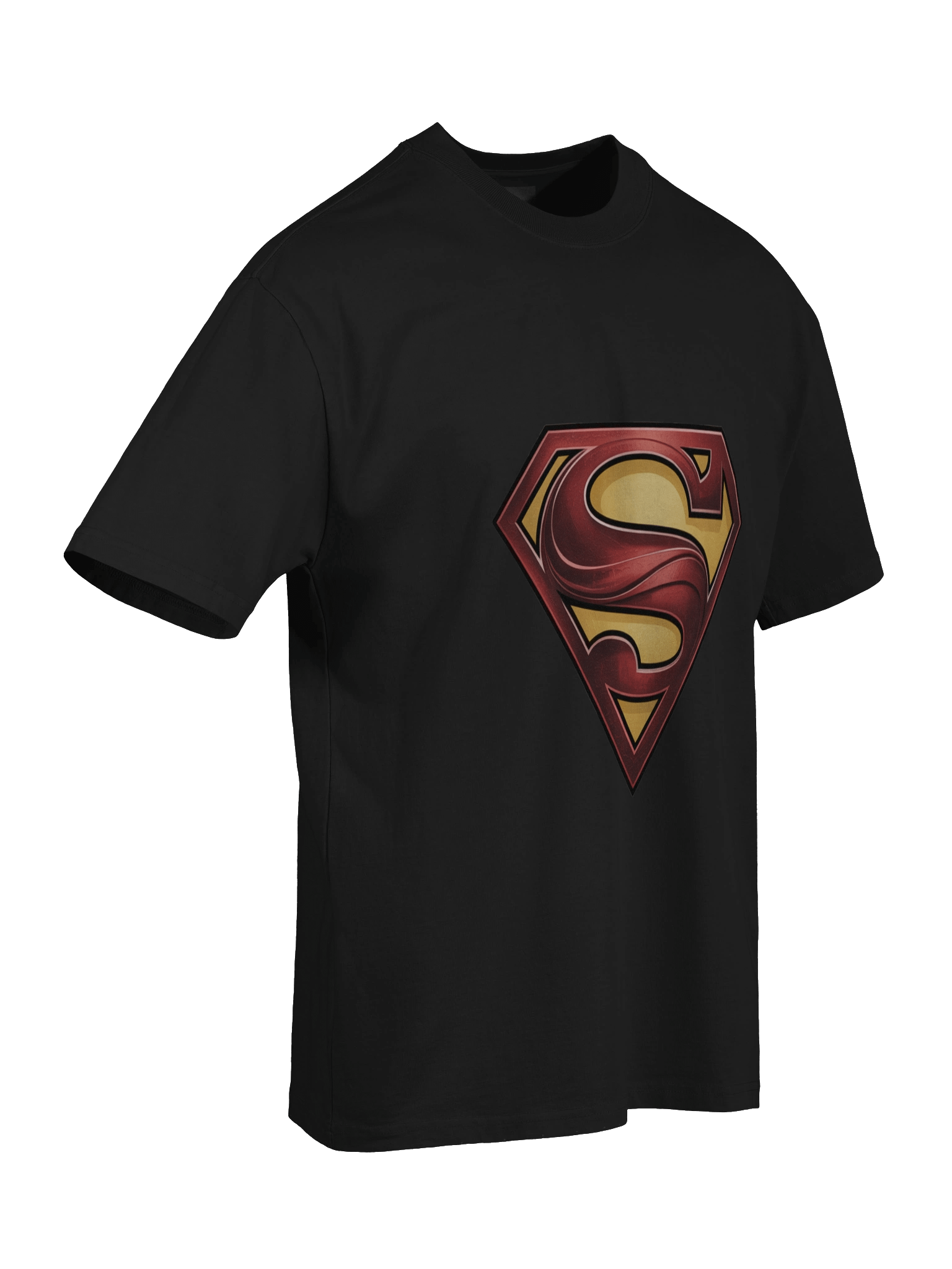 Superman Iconic Shield Oversized Faded T-Shirt product image (8)