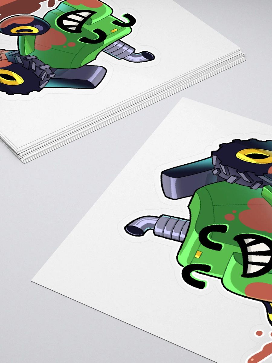 Tracty Playing in Mud - Sticker product image (4)