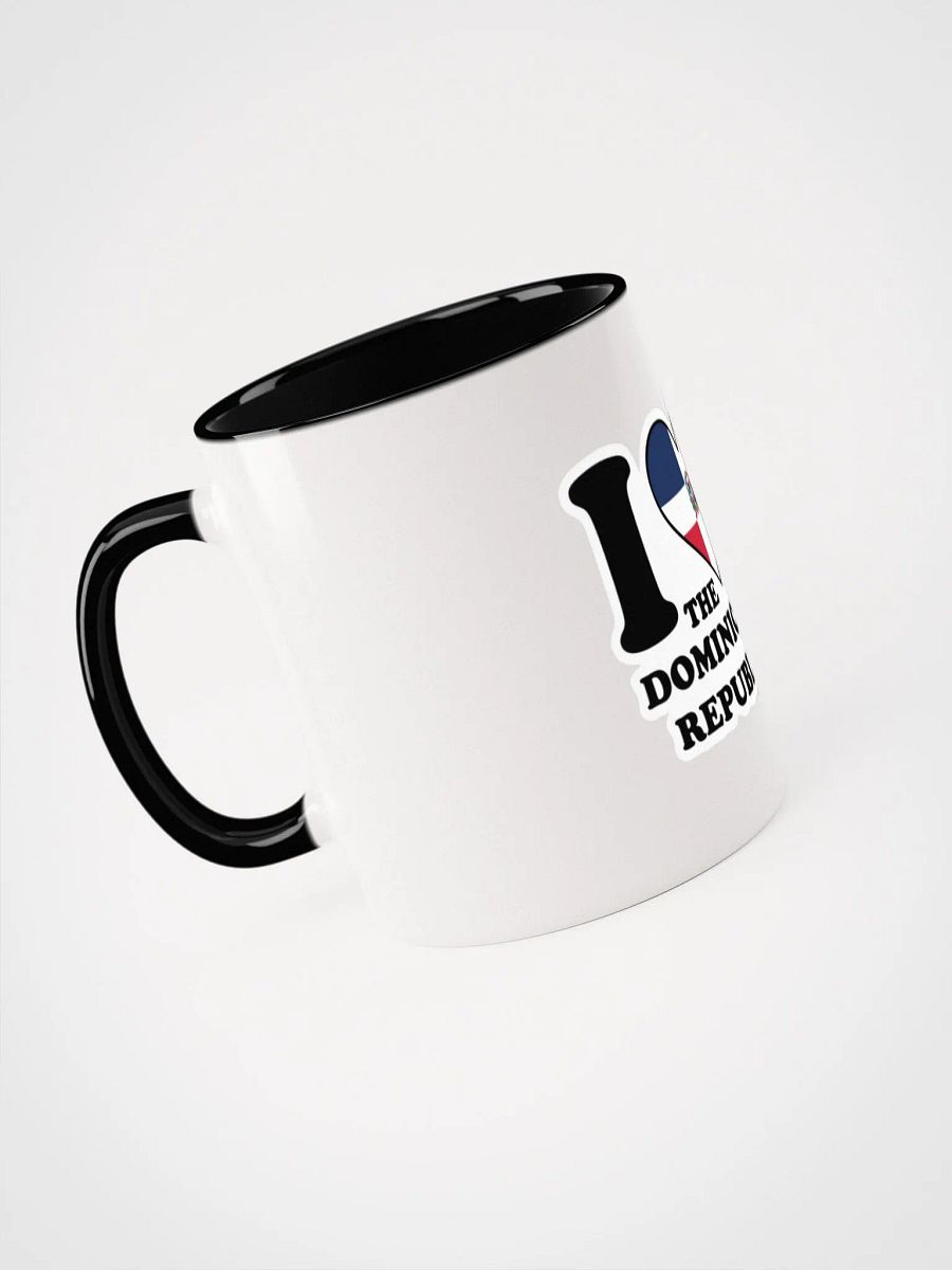 Dominican Republic Flag Heart Ceramic Mug product image (34)