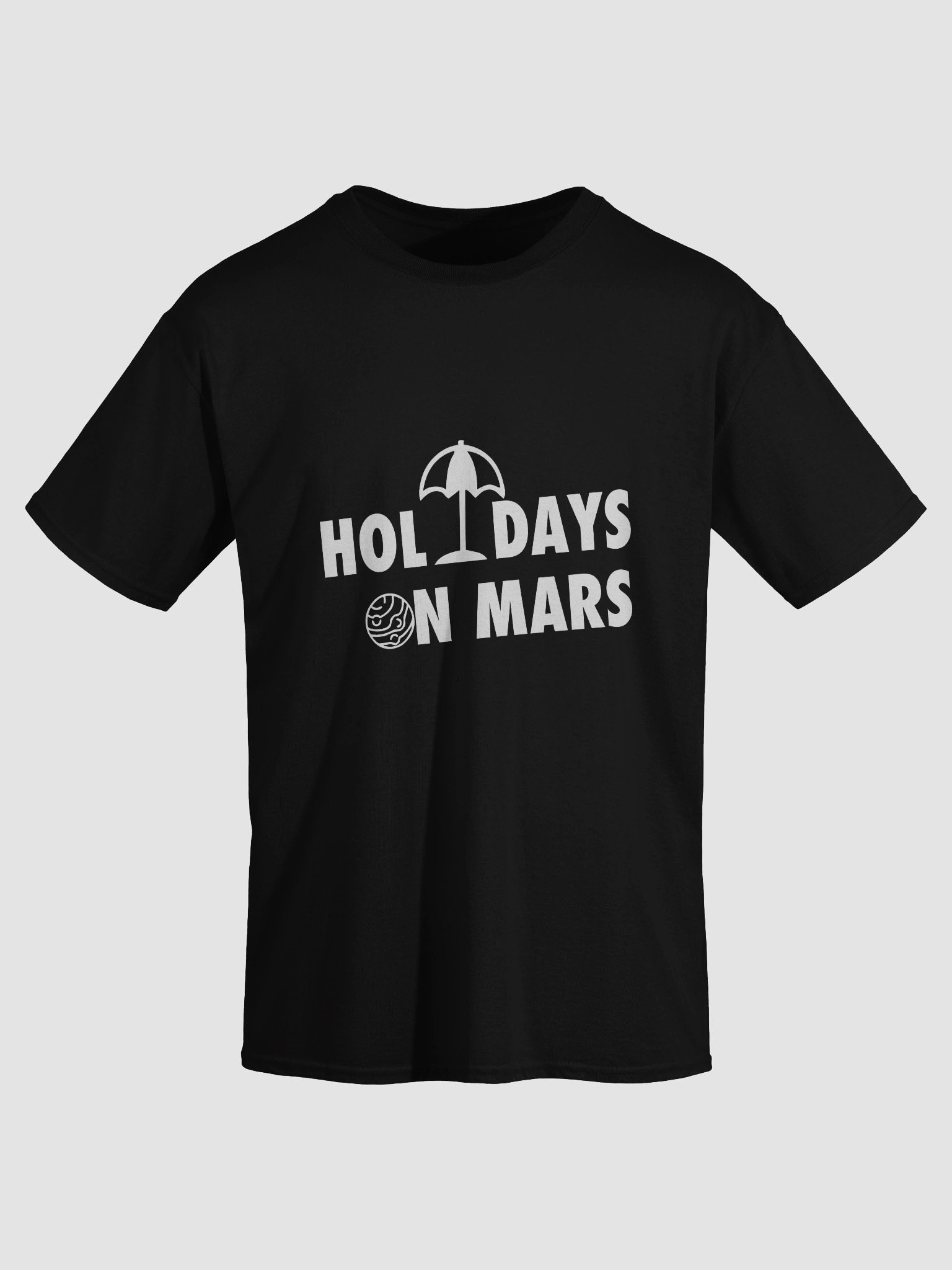 Holidays On Mars | Logo White T-shirt product image (3)
