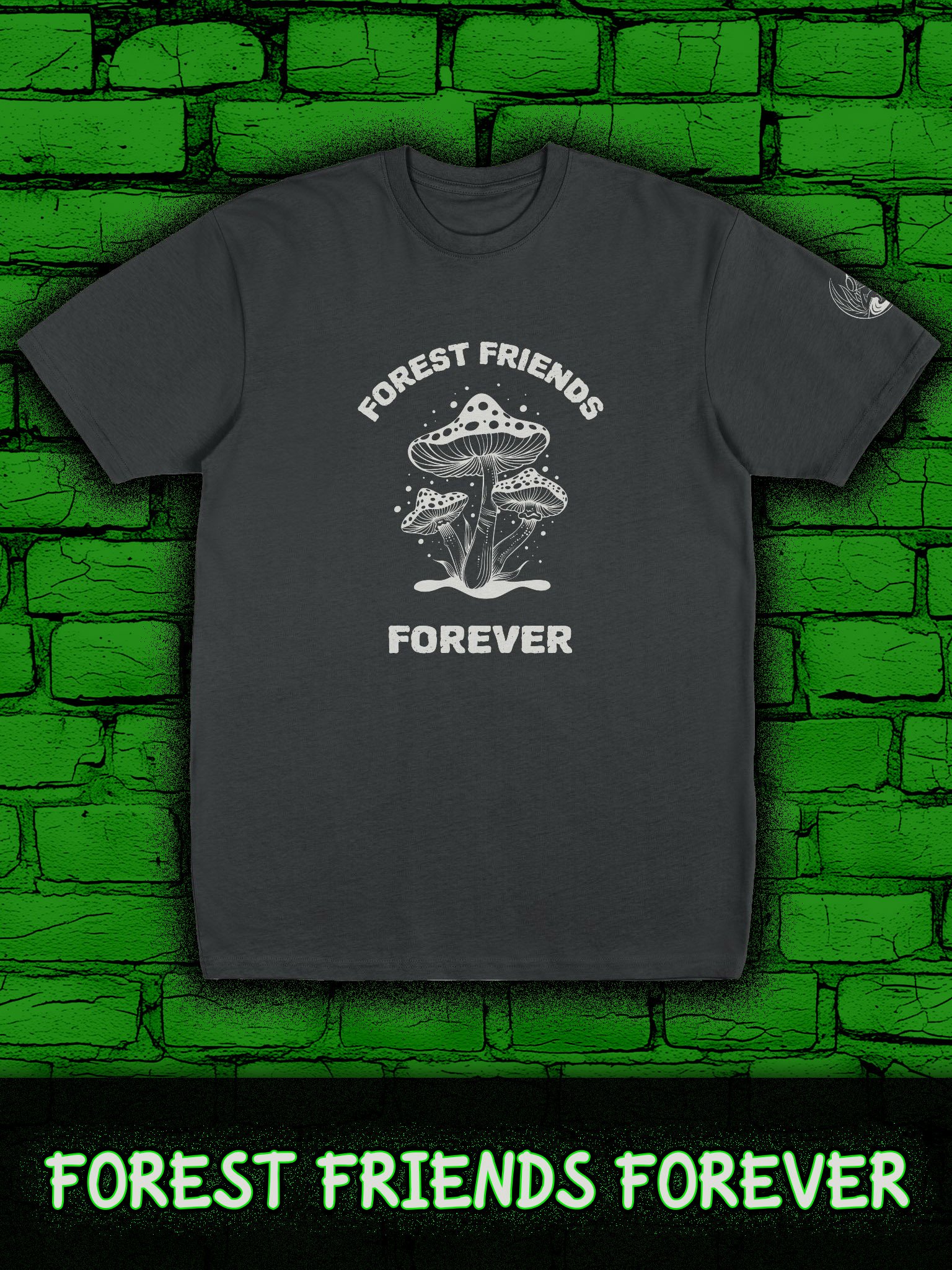 FOREST FRIENDS FOREVER Men's Premium Heavyweight Tee product image (1)