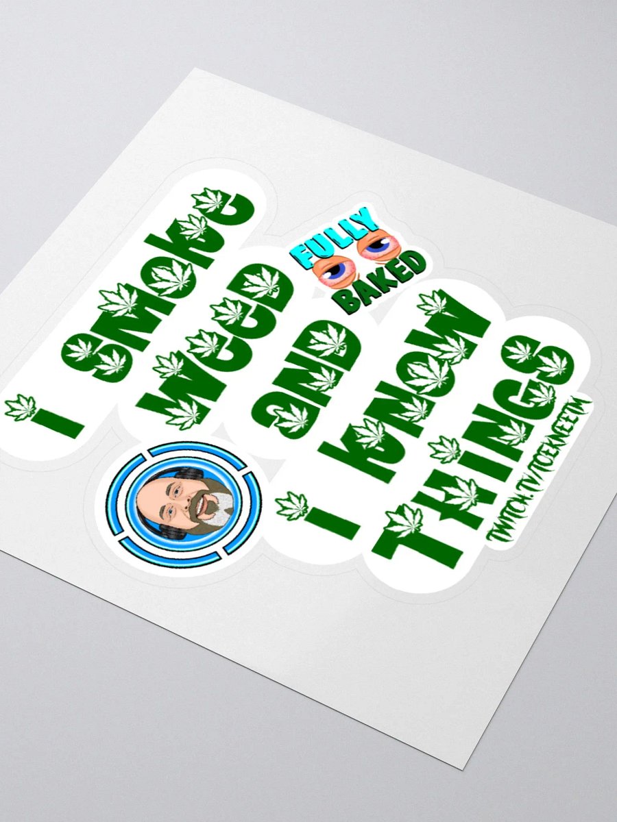 I Know Things Sticker product image (7)