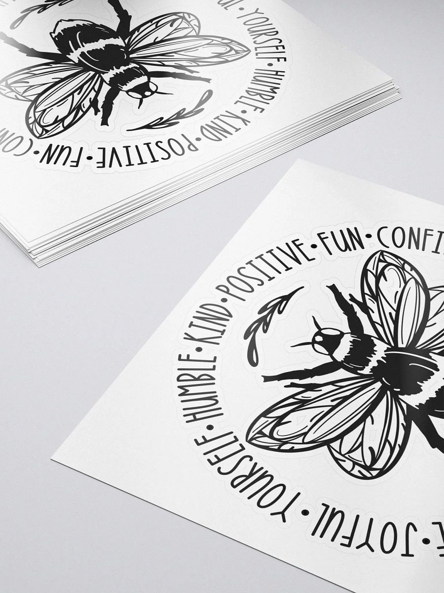Bee humble stickers product image (5)