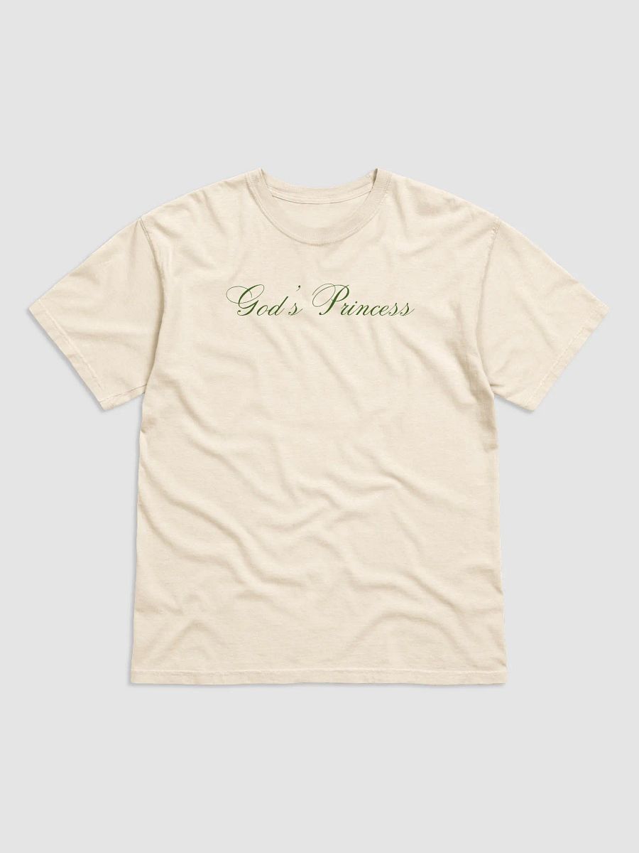 God's Princess (Dark Green Script) Tee product image (1)