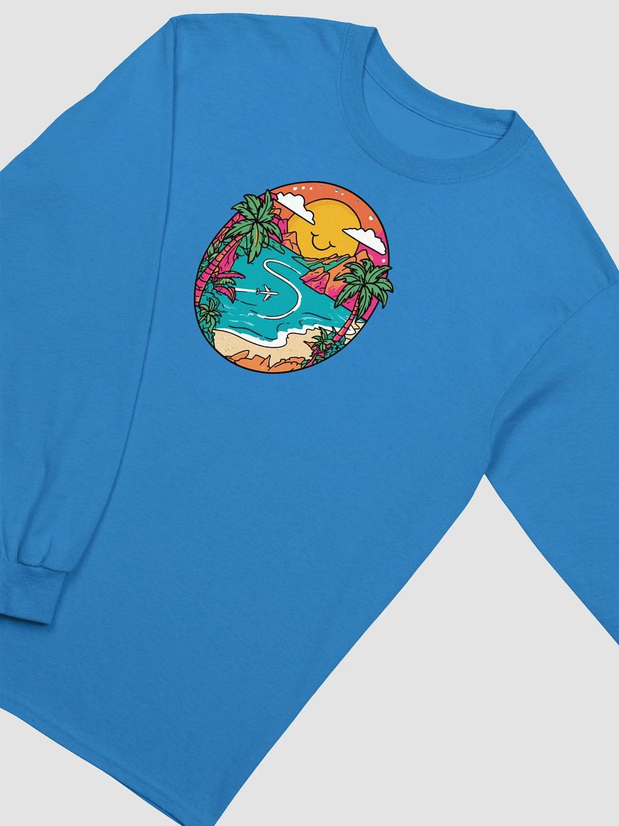 Golden Vacation Vibes Long Sleeve Tee product image (3)