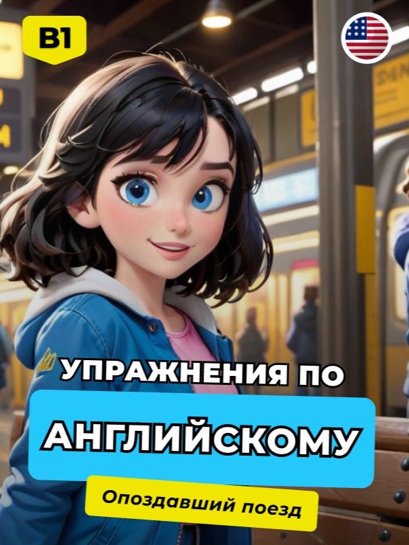 УПРАЖНЕНИЯ - Английский для начинающих | ОПОЗДАВШИЙ ПОЕЗД product image (1)