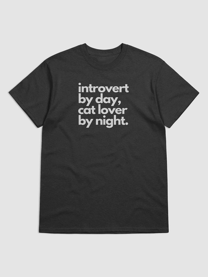 Introvert Cat T-shirt product image (1)