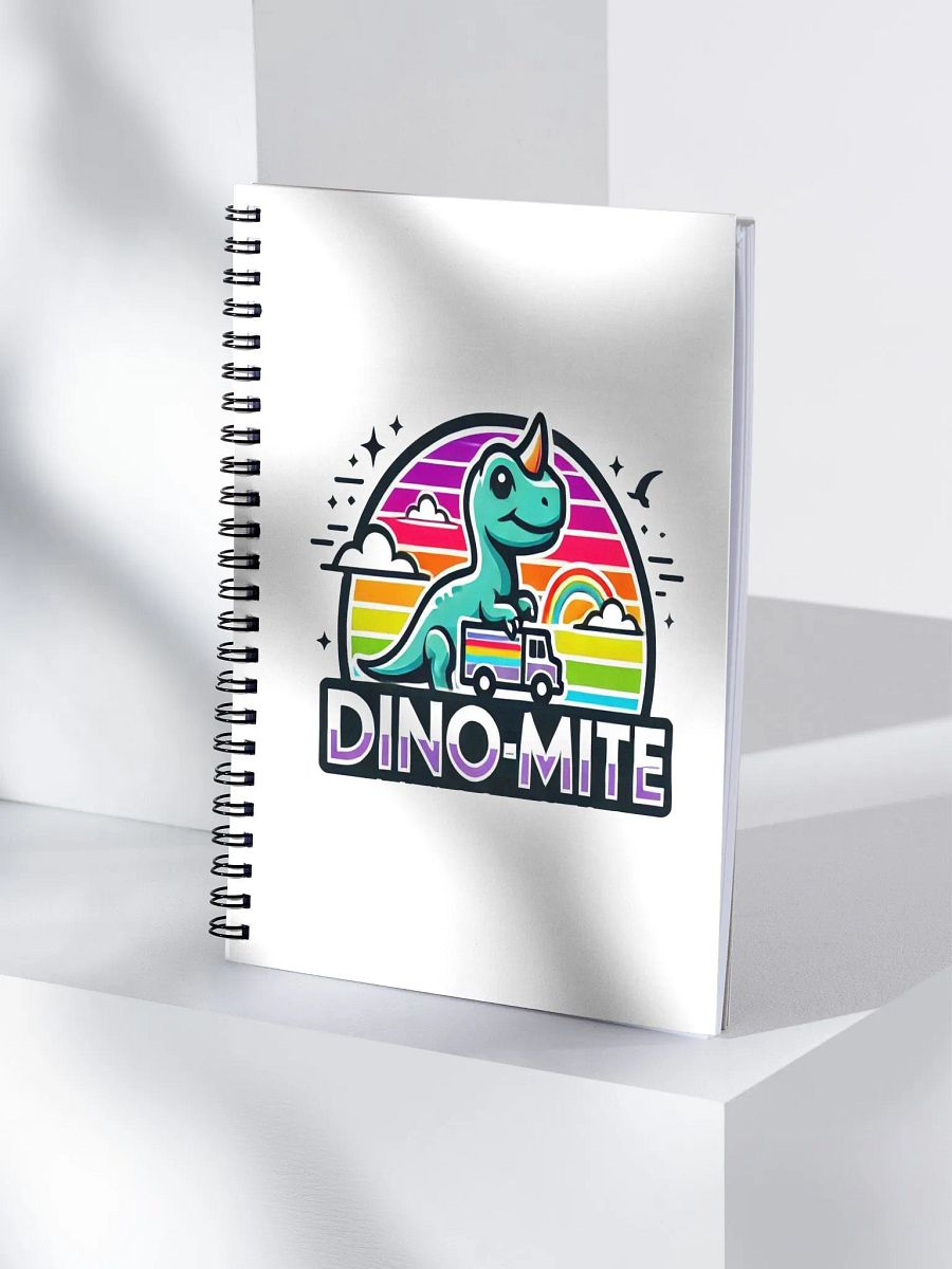 DINO-MITE Spiral Notebook product image (4)