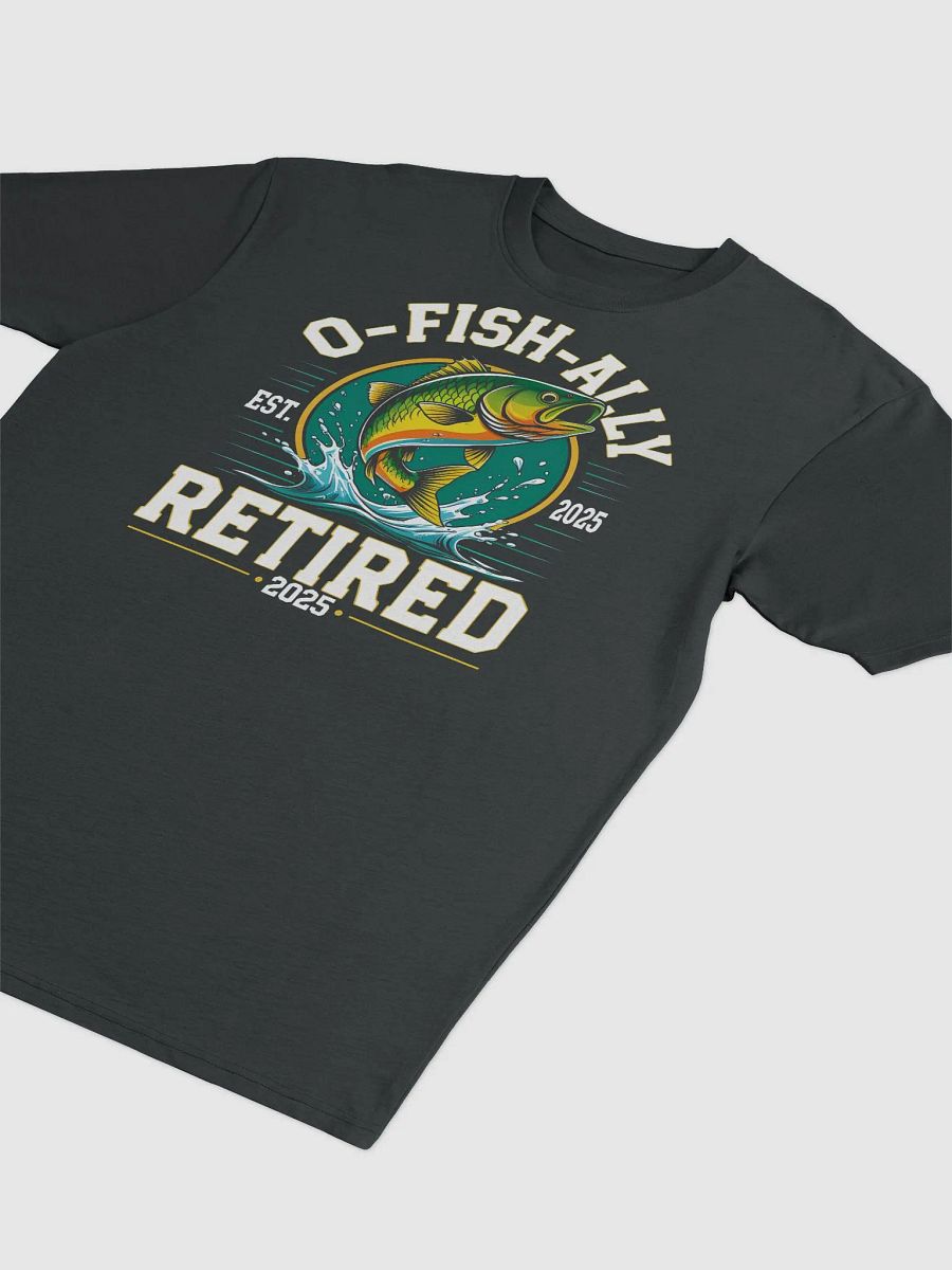 Funny Fishing Retirement 2025 Bass Fisherman Tee product image (5)