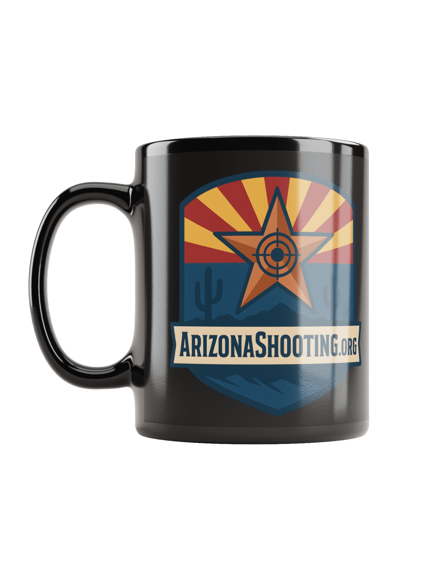 AZS Mug - Black (Dual Logo) product image (11)