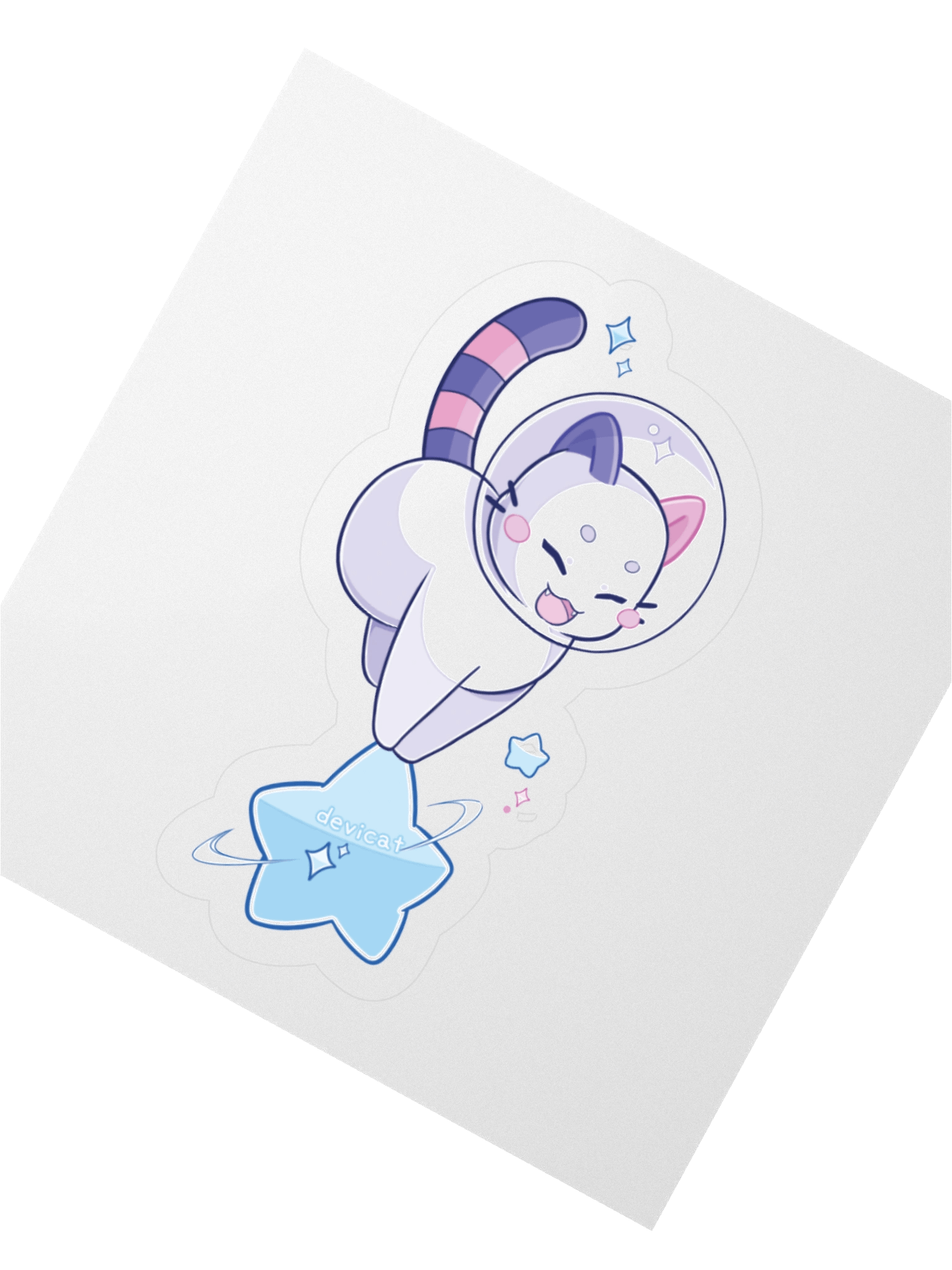 Sticker • CandiCat Astro Cat • 2024 product image (2)