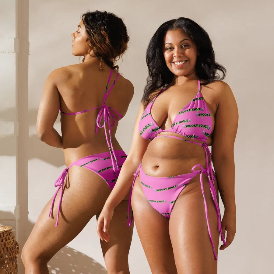 SPOOKY JOOCE Light Pink Bikini product image (7)