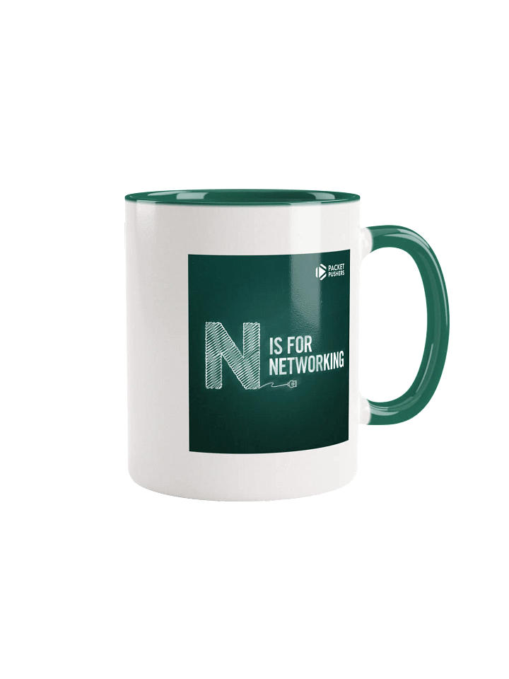 N is for Networking Ceramic Mug product image (1)