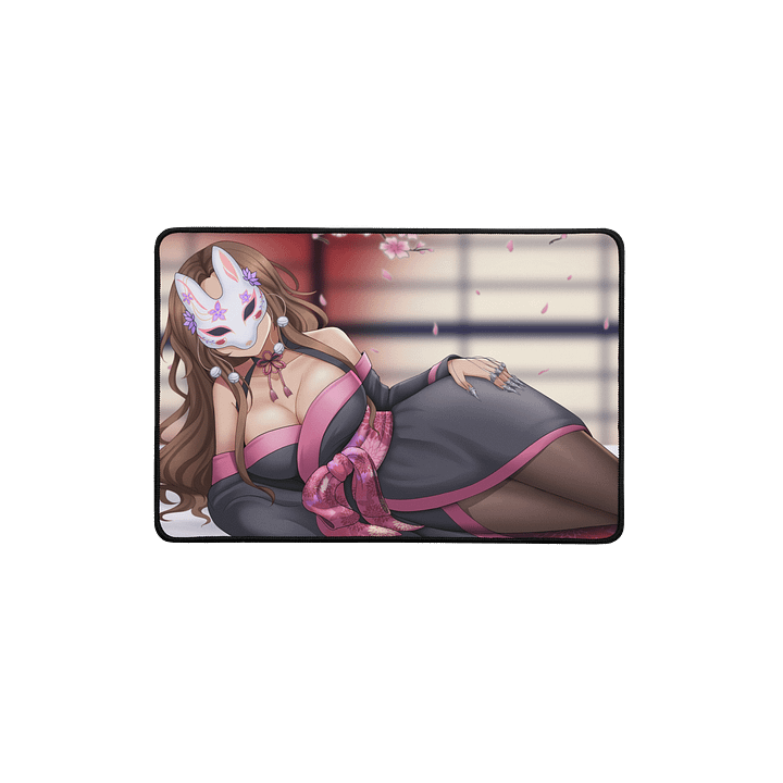 Kimono Sakura-themed Desk Mat product image (1)