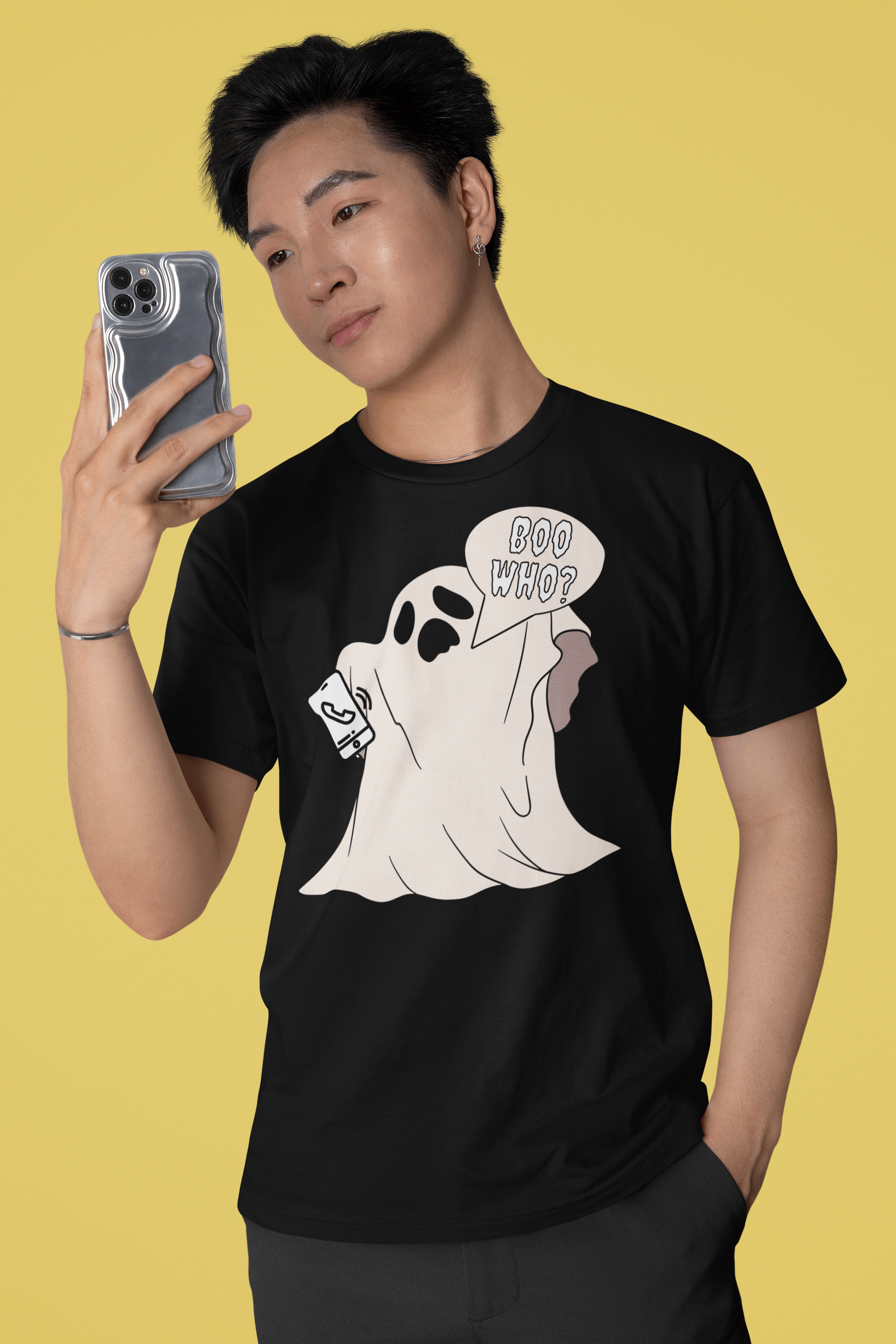 Boo Who Ghost T-Shirt product image (1)