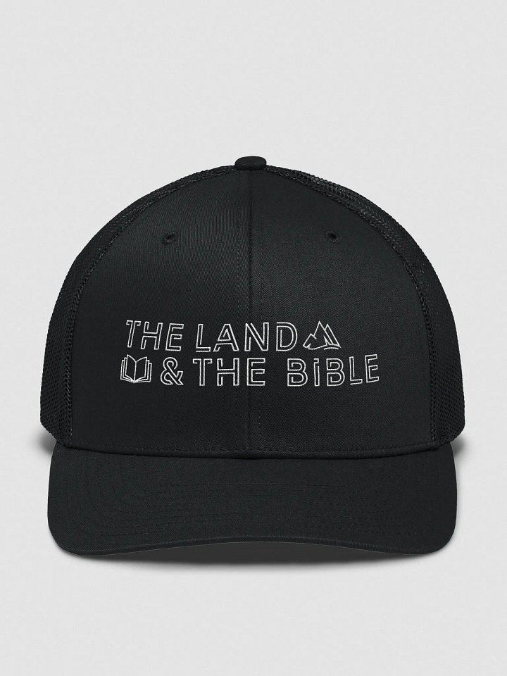 Land & The Bible Trucker Hat Black product image (1)