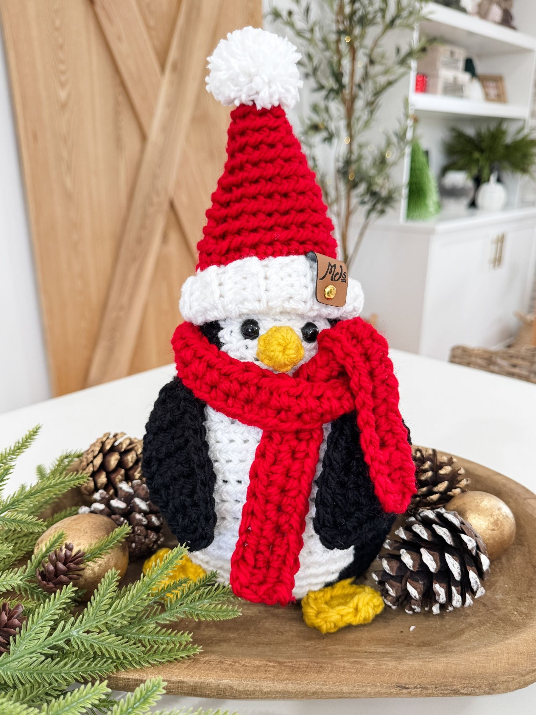 Merry & Bright Santa Penguin Crochet Pattern product image (2)