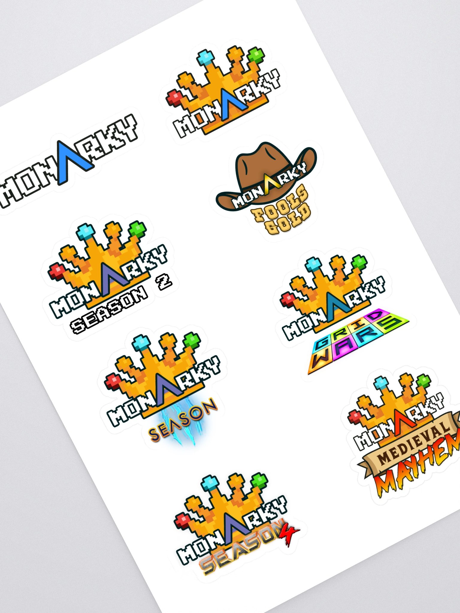 Seven Seasons of Monarky Sticker Pack product image (1)