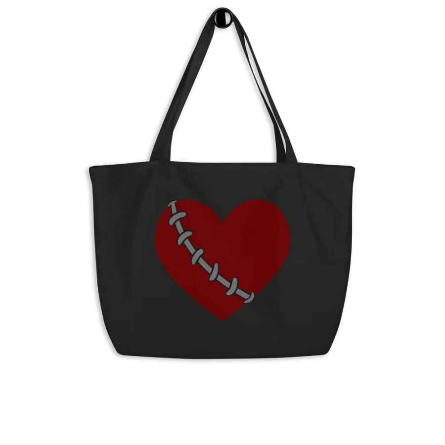 Stitched Heart Tote product image (4)