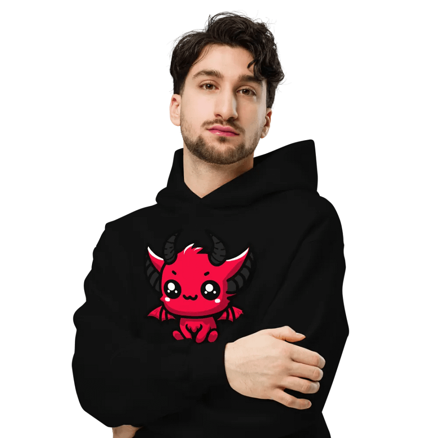 Adorable Demon Unisex Oversized Hoodie product image (6)