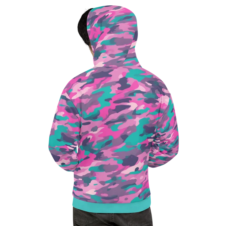 PINKTEAL CAMO HOODIE product image (2)
