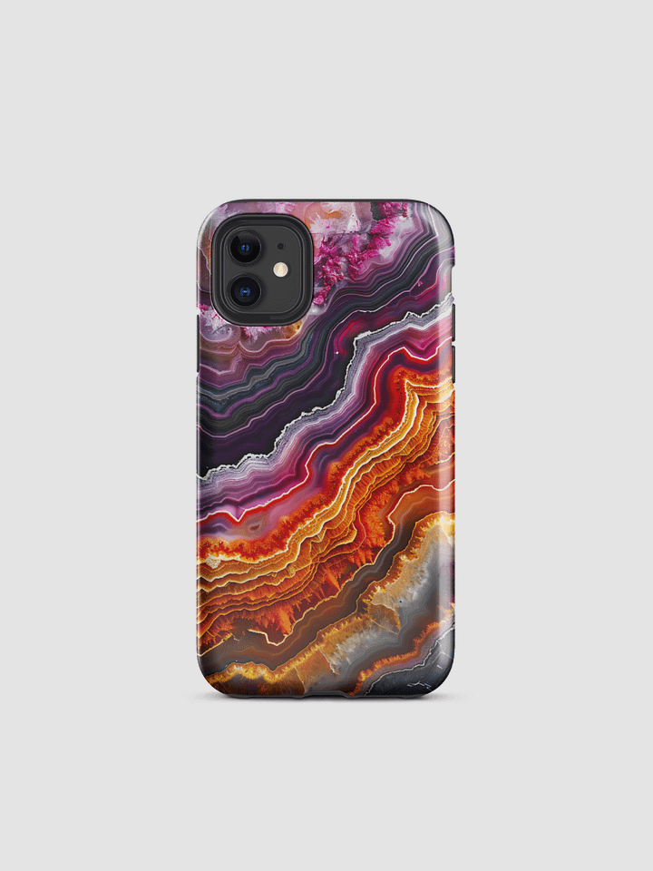 Agate slice Tough iPhone Case product image (1)