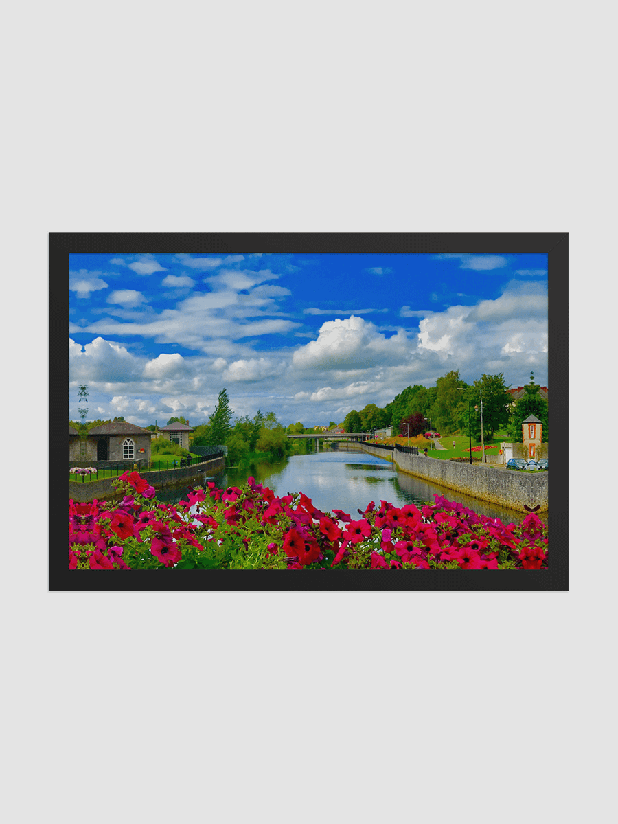 Flower river Framed photography Poster product image (1)