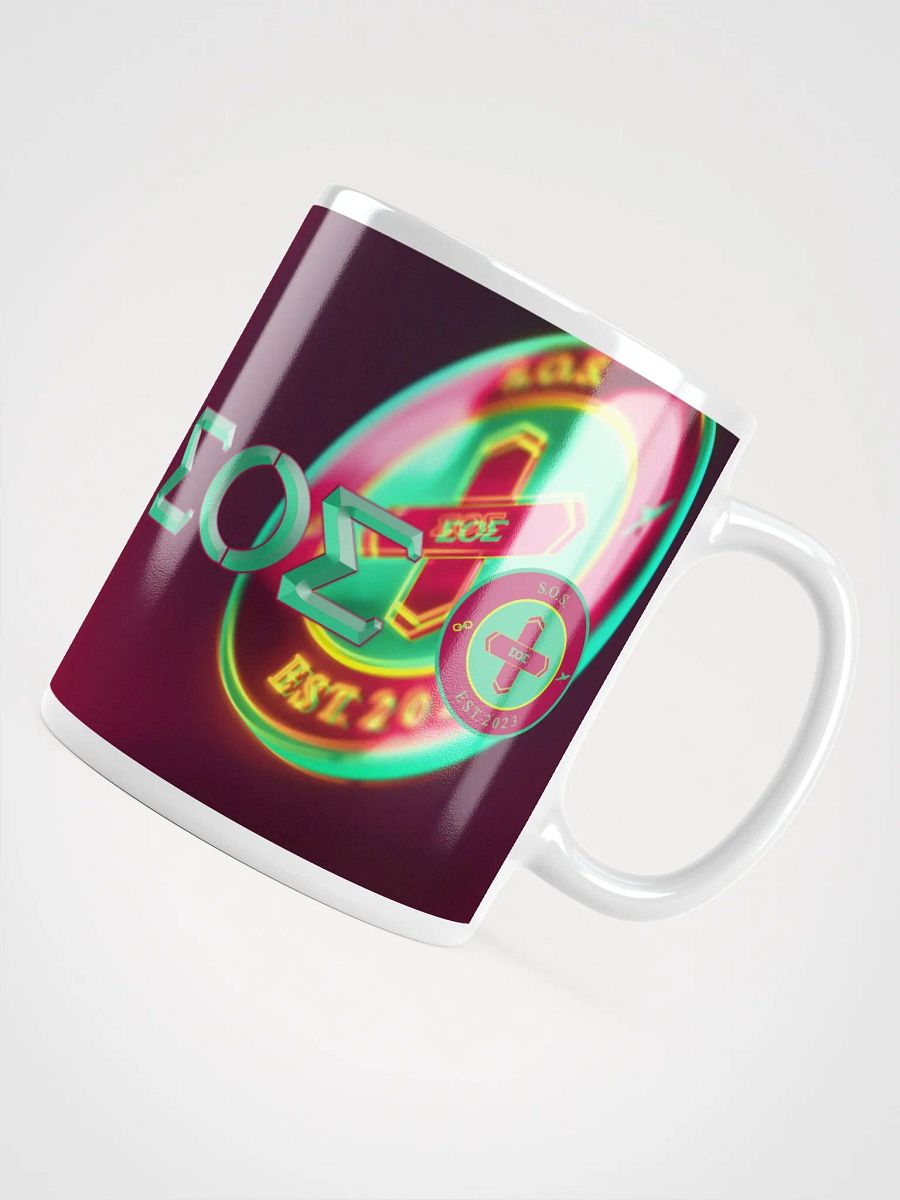S.O.S. White Glossy Mug by Mugz product image (10)
