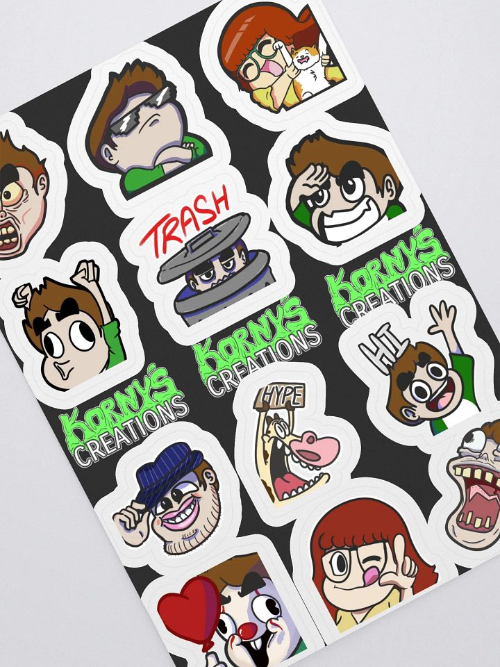Emote sticker sheet product image (2)