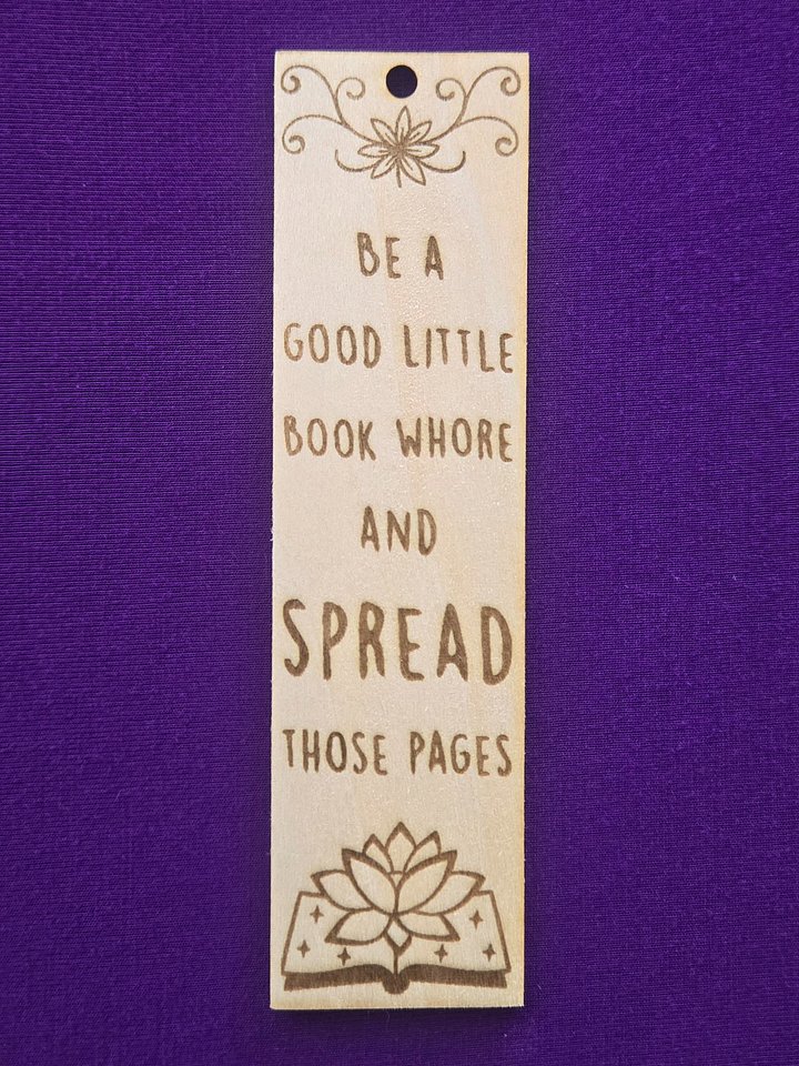 Wooden Bookmark - Good little Book product image (2)
