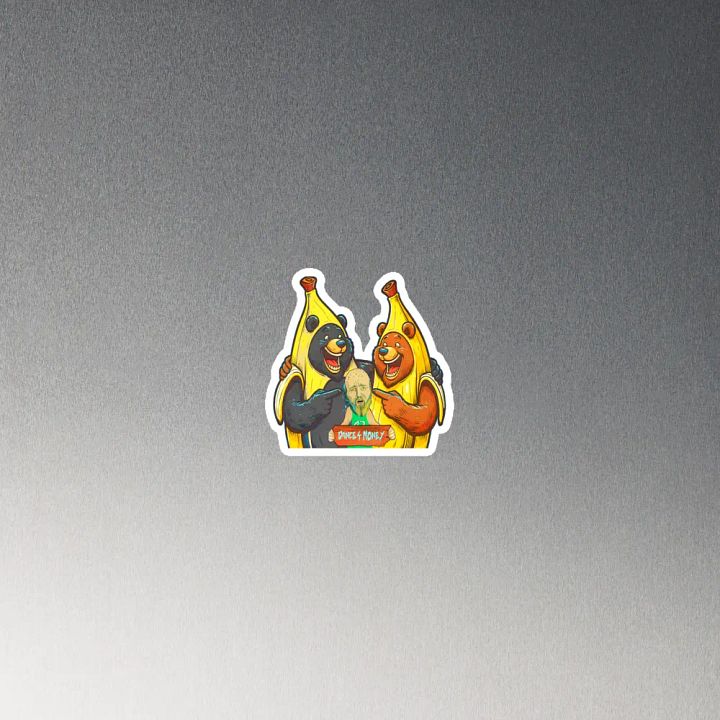 BANANA BEAR PILLAR #ONE Cyraxx Magnet product image (2)