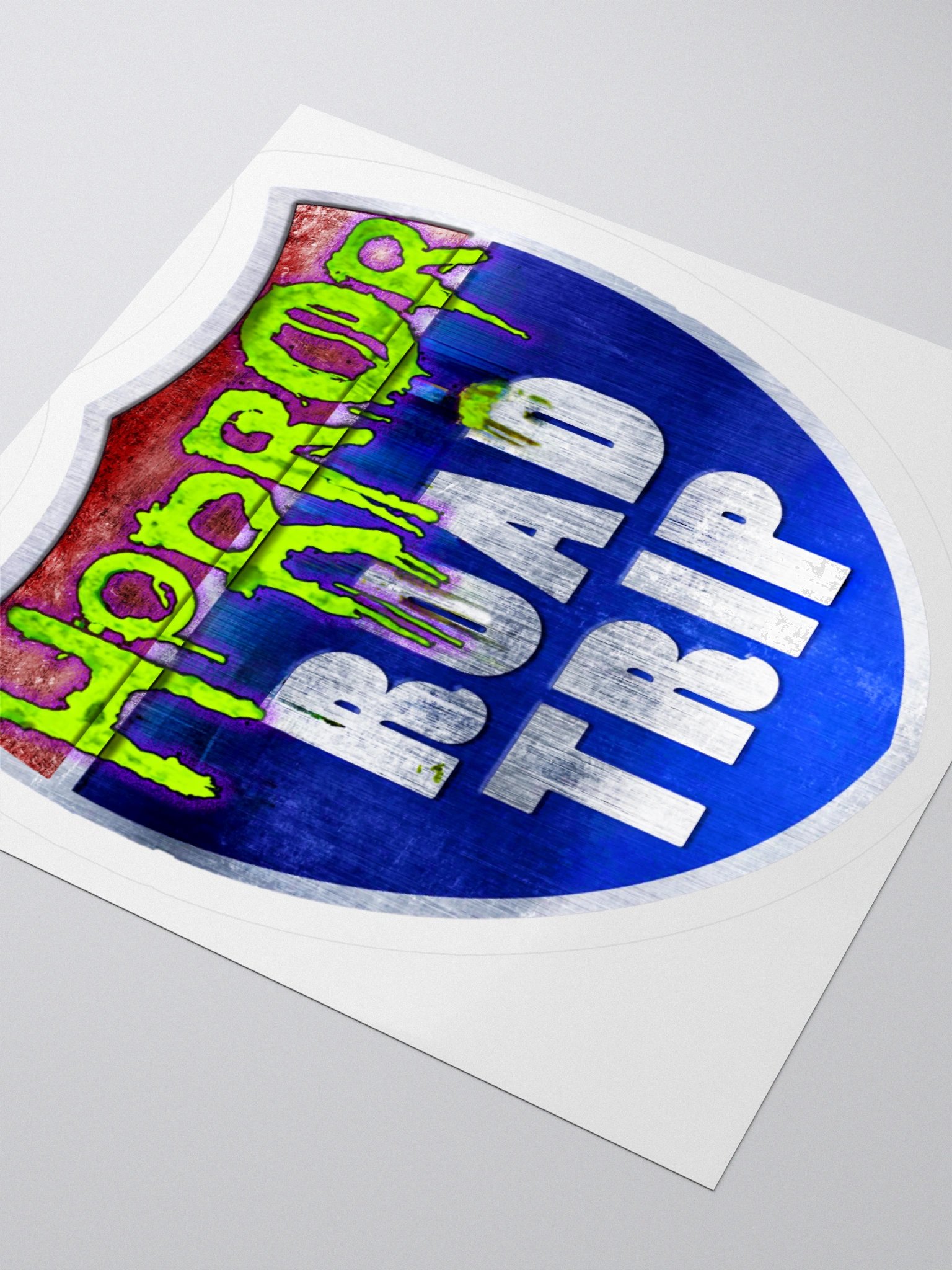 Horror Road Trip | Sticker | Road Sign product image (3)