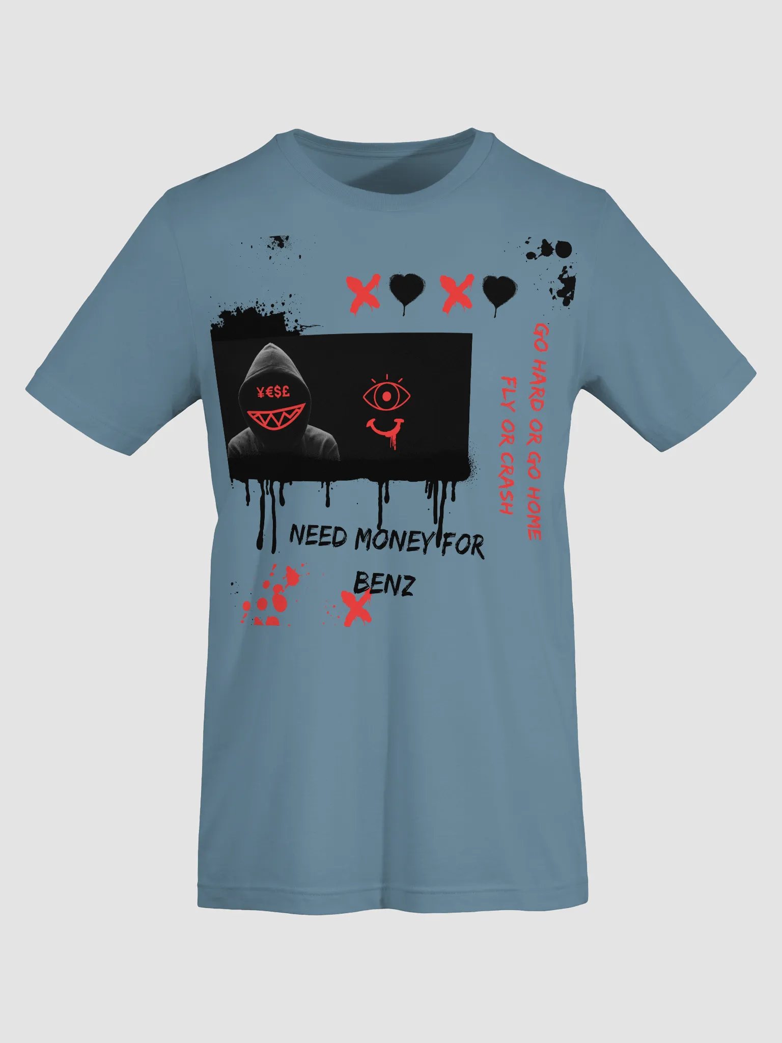 Go Hard or Go Home T-Shirt – High-Intensity Motivational Tee product image (34)