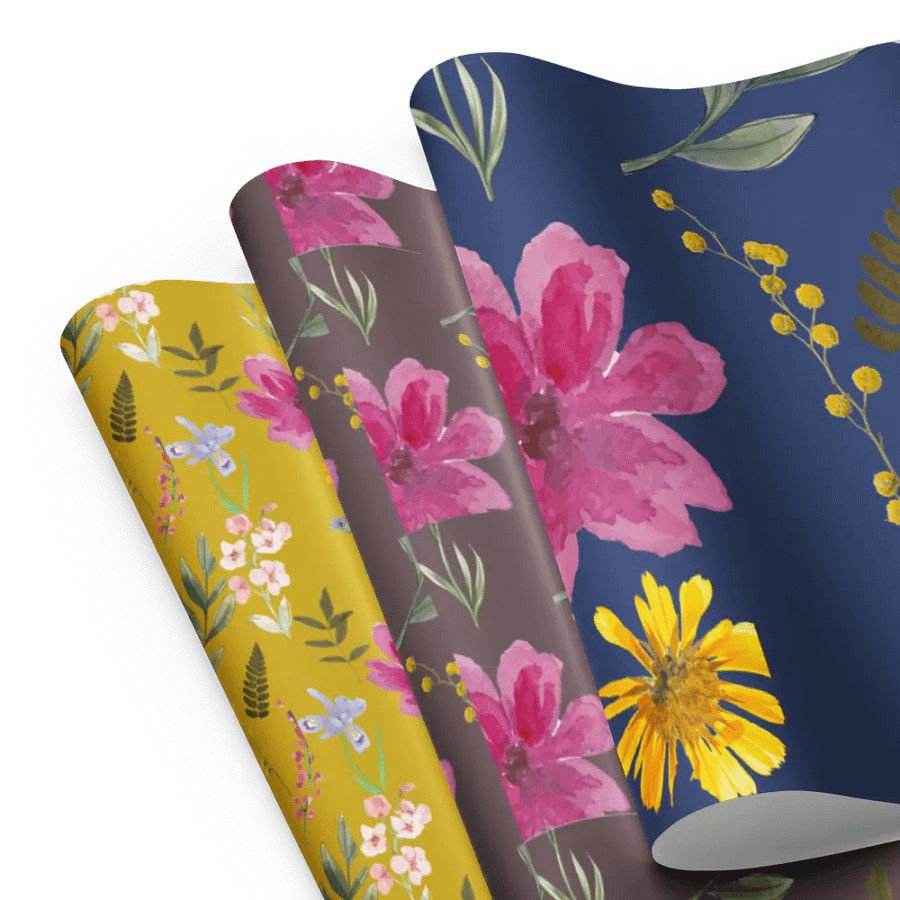 Botanical Bliss Wrapping Paper Set product image (8)