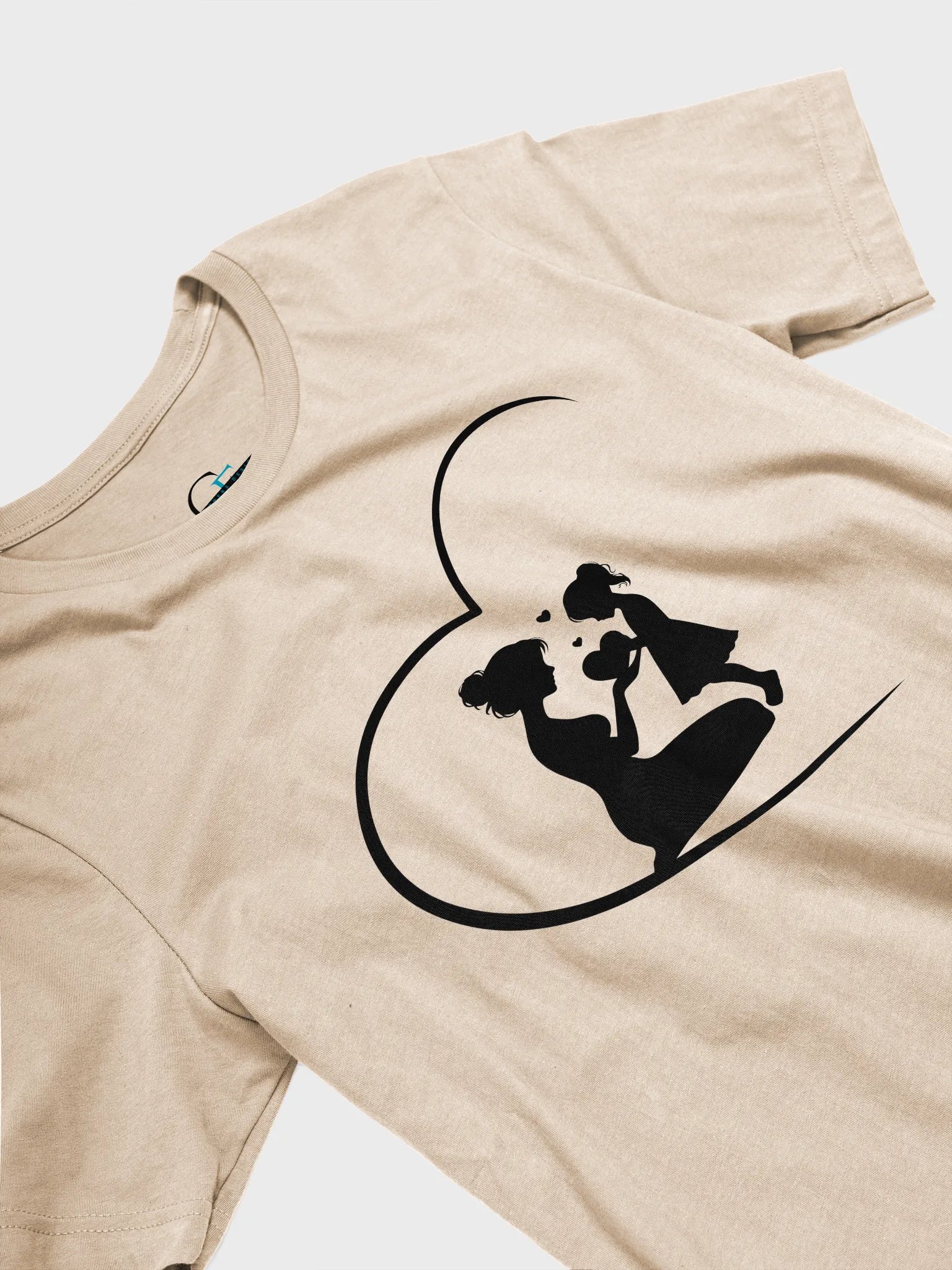 Mother & Daughter Silhouette Tee | Bella+Canvas Unisex Shirt | Limited Mother’s Day Edition product image (24)