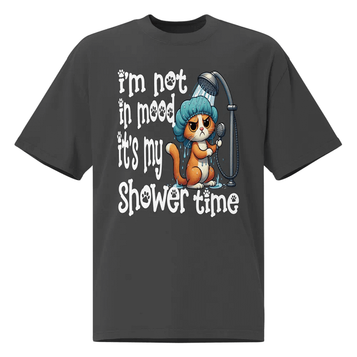 Funny Cat Shower Time – Hilarious Cat-Themed Shirt product image (1)