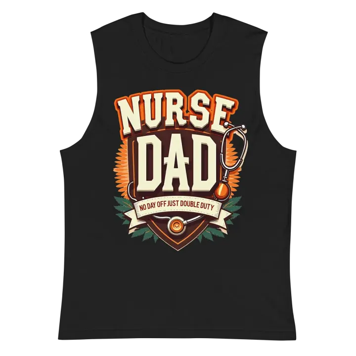 Double Duty Nurse Dad Muscle Tank product image (3)