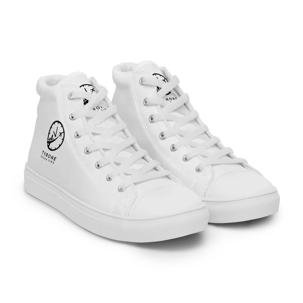White Classic Canvas High Tops product image (8)