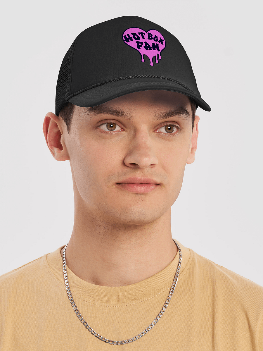 HOT BOX FAM SOLID PINK LOGO HAT product image (10)