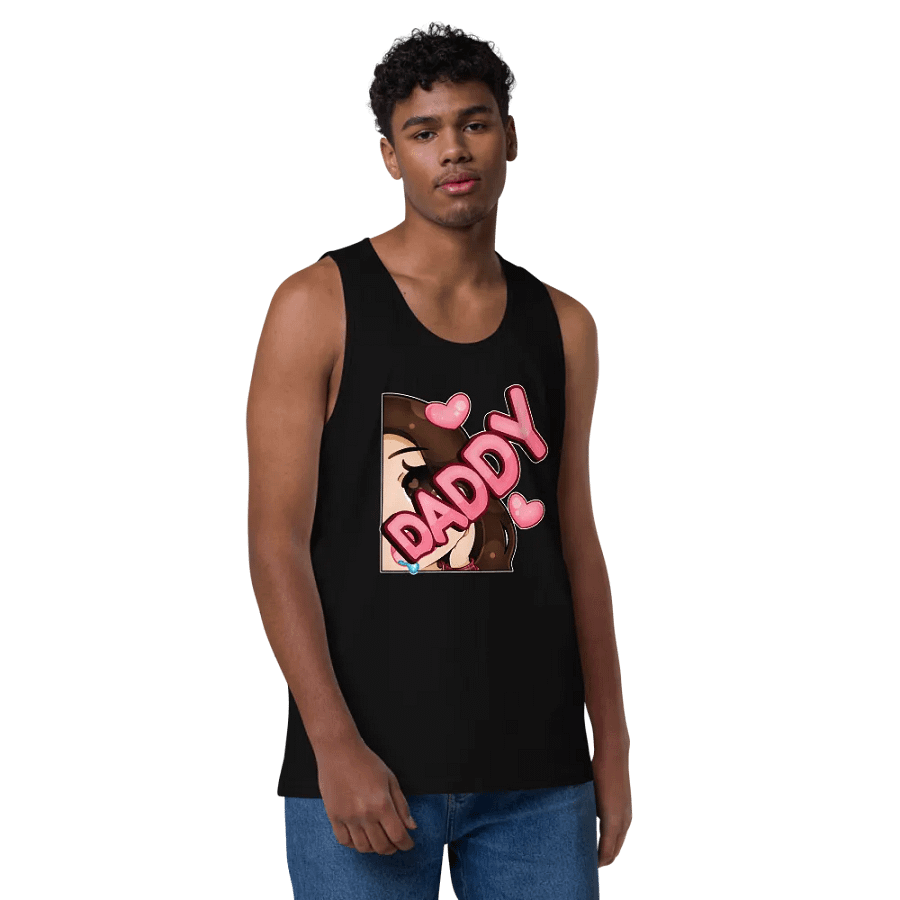 Daddy emote! Cotten Heritage men's premium tank top product image (6)