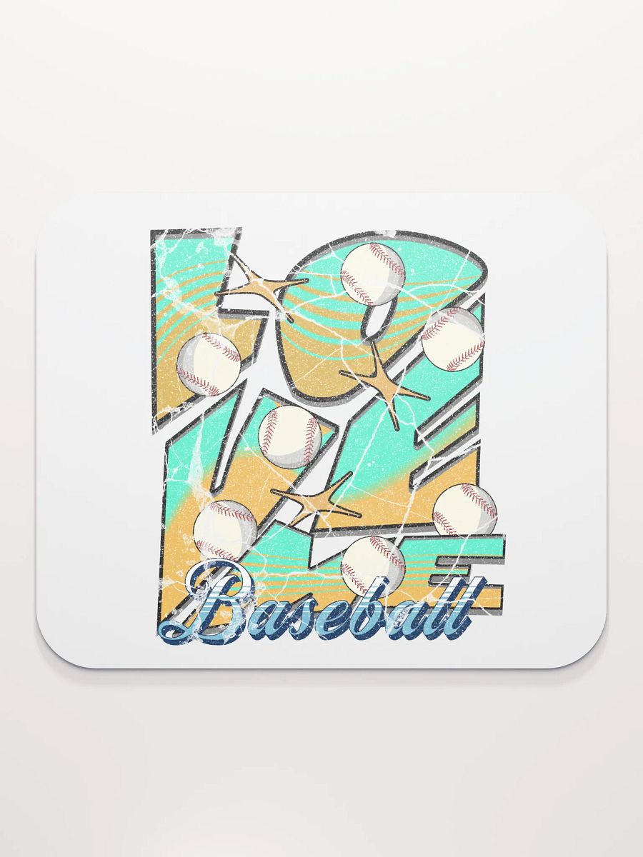 Love Me Baseball Sweet Mouse Pad product image (1)