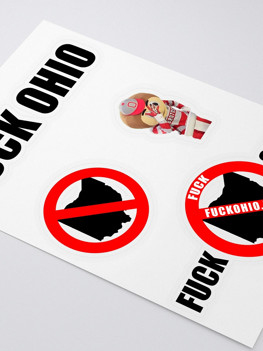 Fuck ohio Black Edition Sticker Pack product image (3)