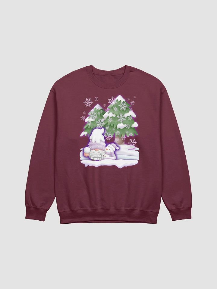Whimsical Winter Gnome Classic Crewneck Sweatshirt product image (1)